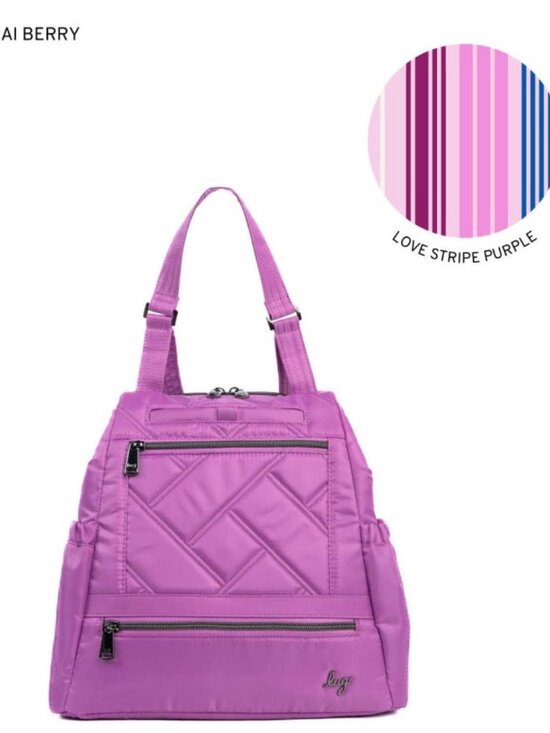 Lug Skyhop Convertible Backpack Acai Berry main image 7